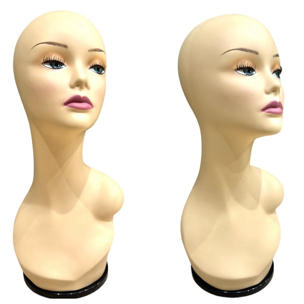 Vintage display photography torso head bust figure pictures face reseller prop